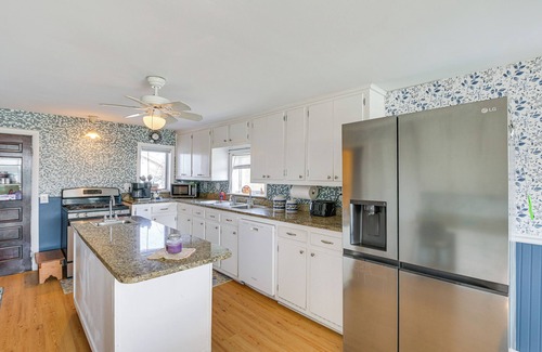 Cherryfield House | Cherryfield Home w/Decks On Historic Horse Farm