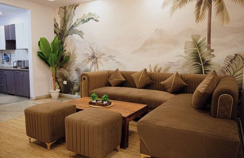 Chhatarpur Apartment | Chhatarpur’s Cozy 3BHK Getawaywith WiFi, AC in awesome New Delhi