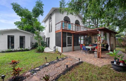 Port Saint Lucie House | Chic 4BR Home Hot Tub Game Room