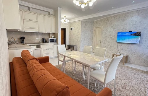 Bishkek Apartment | Chic Central Flat in Bishkek's Golden Square
