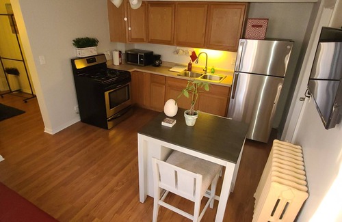 Old Irving Park Apartment | Chic, Cozy home, by Blue Line Train Stop + Free parking