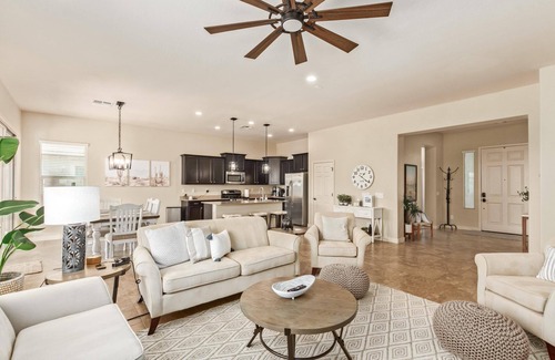 Montecito in Estrella House | Chill by the pool in this Estrella Mtn Ranch designers home!
