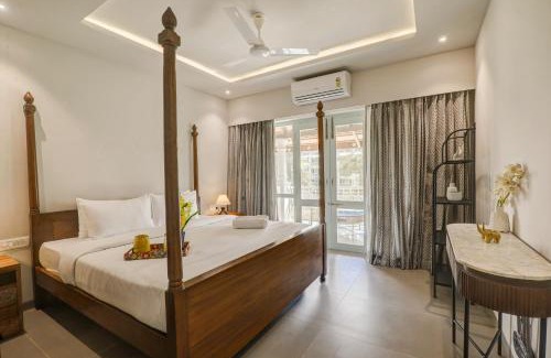 Saunta Vaddo Villa | ChitChat Villa, 3BHK Private Pool with Caretaker, Baga