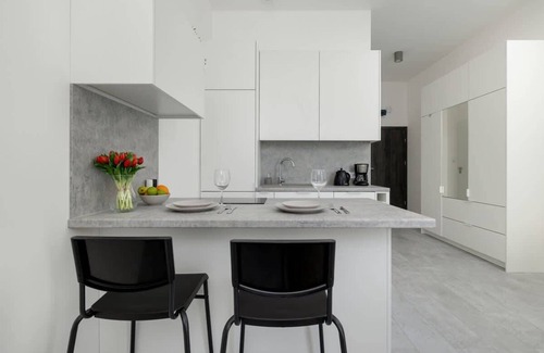 West Pomeranian Voivodeship Apartment | Chmielewskiego 24 | Contemporary Studio | WiFi