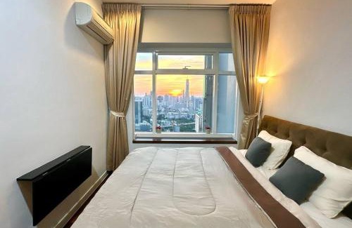 Makkasan Apartment | Circle luxury Condominium City view 42 Floor