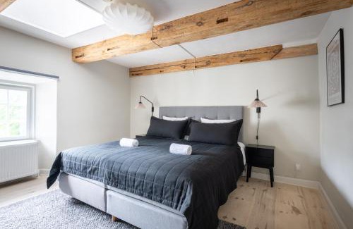 Copenhagen City Centre Apartment | City Apartment With Exposed Ceiling Beams