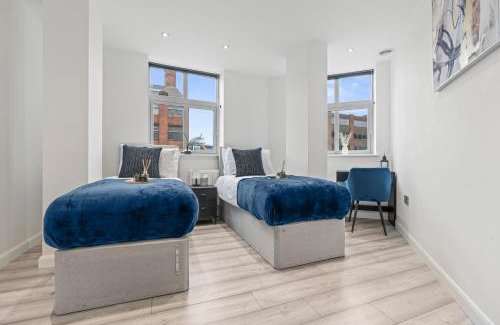 Leicester City Centre Apartment | City Centre Luxury Apartment, Sofa Bed, Netflix, WiFi, Relocators, Contractors, Families Welcome