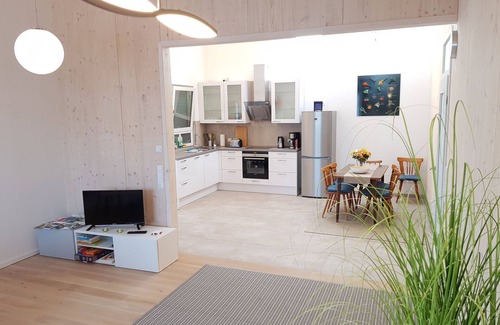 Fuerth Apartment | City Loft90, for allergy sufferers, centrally located in the metropolitan region, trade fair, Playmobil,