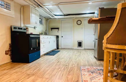 City Park Apartment | City Park - Newly renovated, cozy 2-bedroom, basement apartment with AC, WiFi