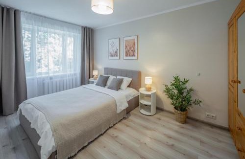 Jurmala Apartment | City Park Quiet Residence - 2 Room Apartment with Balcony & View