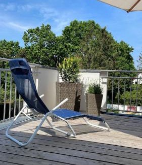Verden Apartment | City Wohnung mit Gartenblick und Dachterrasse
