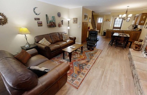 Red River House | CJ Townhouse 5 - On The River - Across from the Fishing Ponds - In Town - NFL Su
