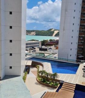 Ponta Negra Apartment | CJC Short Stay Duna Barcane -Apart com Varanda