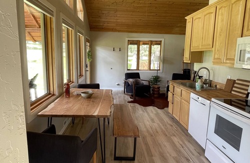 Greenough House | Clearwater Ranch Cabin. Peaceful & Private Mountain Cabin convenient off Hwy 200