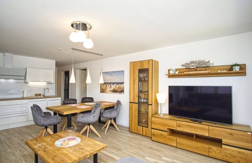 Lauterbach Apartment | Close to the sailing harbor, balcony, own sauna - Alte Fischfabrik Lauterbach FeWo 10