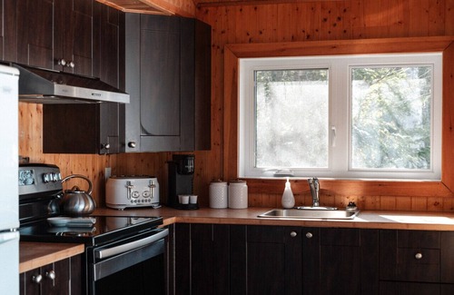 Sainte-Lucie-des-Laurentides Ski Chalet | Cottage on Sarrazin lake - Panorama du lac