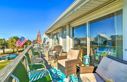 Atlantic Beach House | Coastal Atlantic Beach Duplex Less Than 1 Mi to Boardwalk!