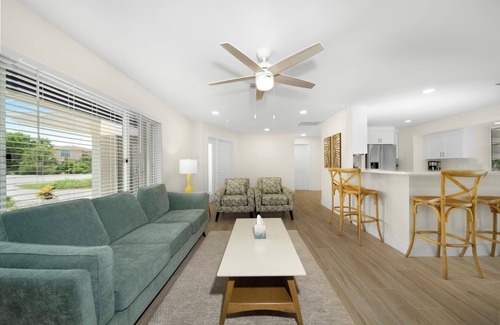 Shell Harbor House | Coastal Charm: Pool Home on Canal on East End!