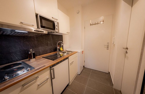 Passau Apartment | Come4stay Passau - Spitalhof I Modern I Wlan I Küche I Balkon I Netflix