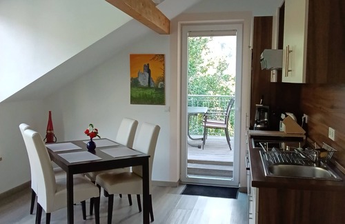 Wolf Apartment | Comfortable apartment, plus a balcony with stunning river view
