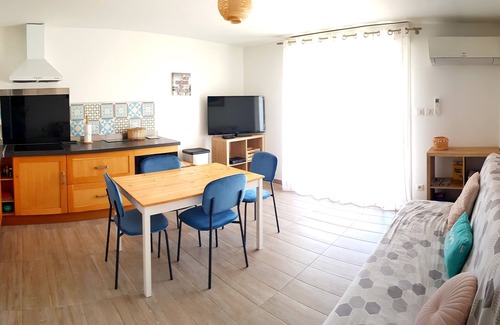 Prunelli-di-Fiumorbo Cottage | Comfortable 3-room apartment, quiet location with swimming pool
