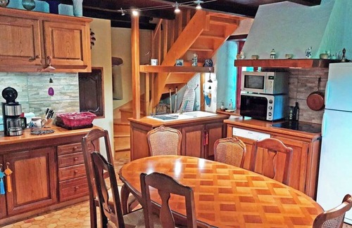 Chassiers House | Comfortable 4* South-Ardèche house, airco sleeping rooms, pool, panoramic view