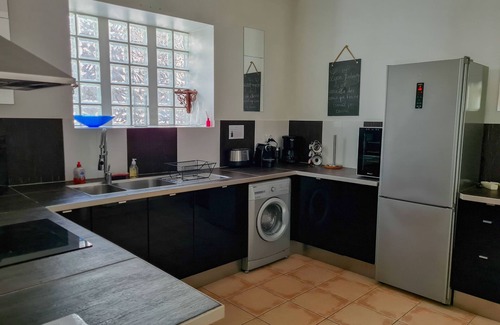 Saint-Priest House | Comfortable double room with terrace view in charming house