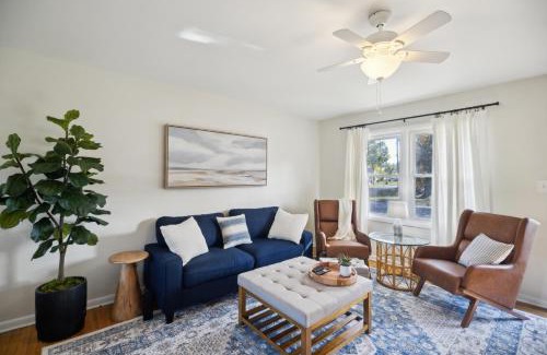 Buckroe Beach House | Comfy Coastal Getaway with Modern Comforts home