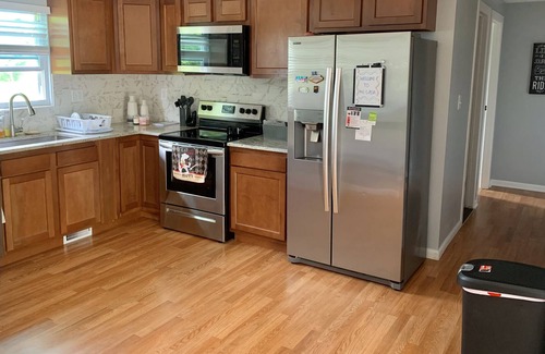 Forest Park House | Completely renovated house! Huge deck and lots of space! No pet or cleaning fee!