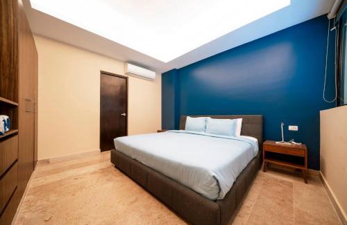 Gonzalo Guerrero Apartment | Condo Veronica - Comfortable 2 bedroom with rooftop gym and pool