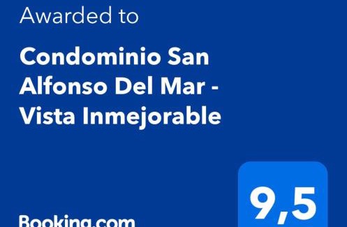 Algarrobo Apartment | Condominio San Alfonso Del Mar - Vista Inmejorable