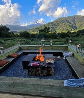 Malalcahuello Ski Chalet | Confortable refugio de monataña con vista al Volcan