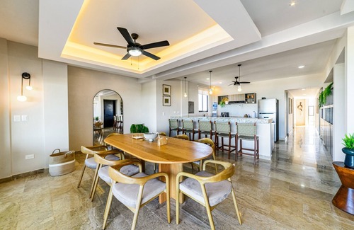 Miramar Apartment | Contemporary beachfront apartment with pool, gym, ocean views, and balcony space