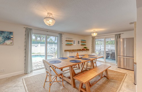 Pompano Isles House | Convenient Pompano Beach House-private HEATED pool & backyard oasis