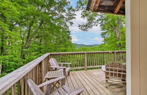 Eidelweiss Village House | Conway Area Chalet with Mountain Views and Fire Pit!