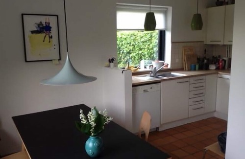 Virum House | Copenhagen. Closed, peaceful garden, free parking and WiFi. Wide hist. Village