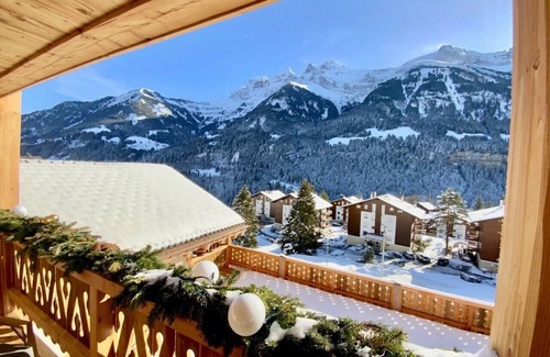 Champery Apartment | Cosy One Bedroom Apartment in Le Montagnier - By Mrs Miggins