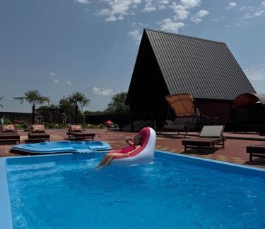 Bazaleti House | Cottage Hamaki Pool & Spa - Bazaleti Lake