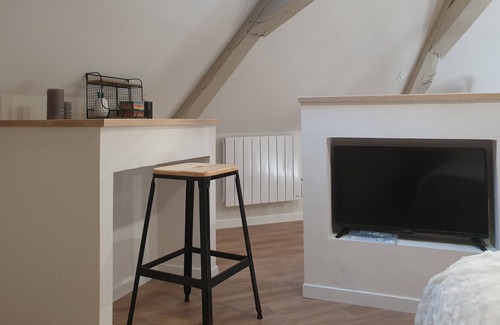 Paroisse Saint-Vincent-de-Paul Apartment | Cottage in a tower