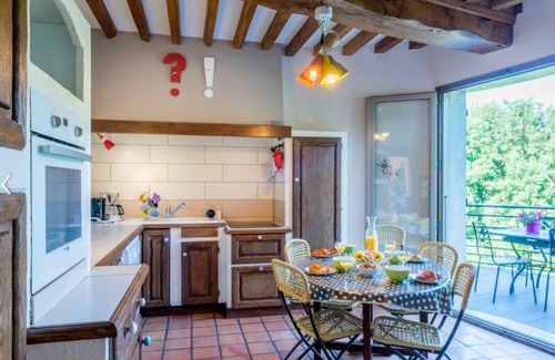 Bressieux Cottage | Cottage 'Le Gite De La Tour' with Private Terrace, Private Garden and Wi-Fi