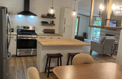 Baldwin House | Cottage on Big Star Lake with pontoon rental available! 2 bedroom sleeps 6