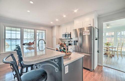 New Concord House | Country-Chic Home with Fire Pit, Steps to Lake!