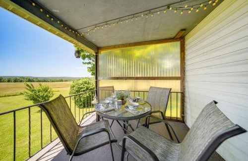 Centerville House | Country Home with Fishing Ponds Near Canadohta Lake