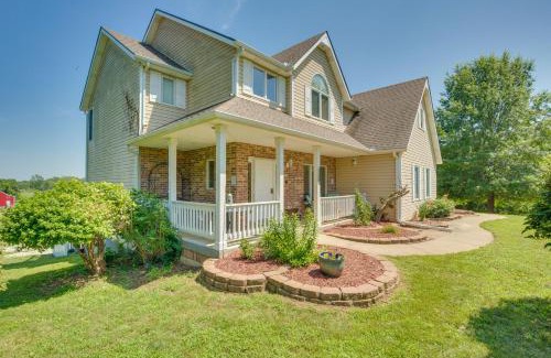 Jackson County House | Country Living with Spacious Yard Sibley Home!