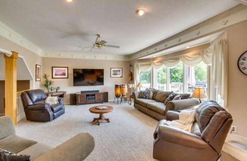 Jackson County House | Country Living with Spacious Yard Sibley Home!
