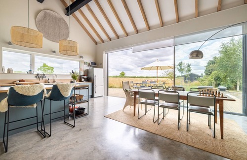 Babcary House | Country retreat sleeps 9 near Bruton with natural swimming pond