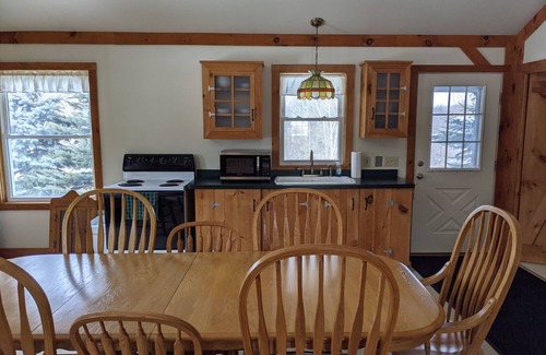 Town of Yates Cabin | Countryside Cabin on 40 Private Acres Along Johnson Creek