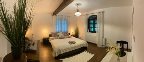 Klaipeda District Municipality Apartment | Countryside double bed room Kisiniai