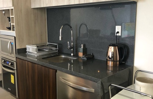 Del Valle Apartment | Coyoacan cineteca luxury apartment overlooking the volcanoes