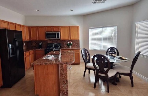 North Las Vegas House | Cozy 4-Bedroom home with Indoor Fireplace